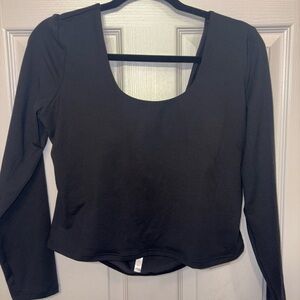 NWT Fabletics Built-in-bra workout crop top